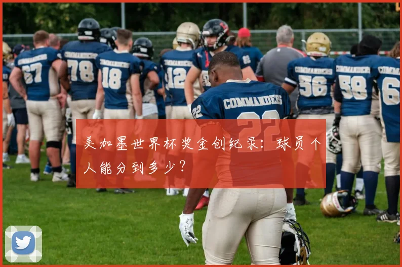 美加墨世界杯奖金创纪录：球员个人能分到多少？