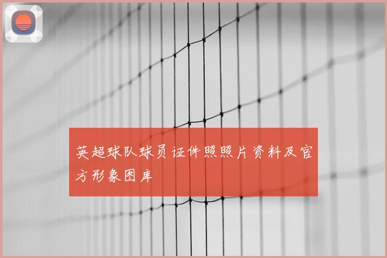 英超球队球员证件照照片资料及官方形象图库